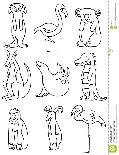 zoo animals clipart black and white 10 free Cliparts | Download images ...