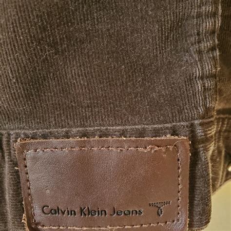 Calvin Klein Brown Corduroy Jacket Gem