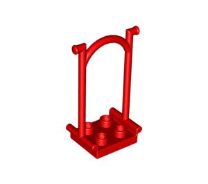 Lego Red Duplo Swing With Studs Brick Owl Lego