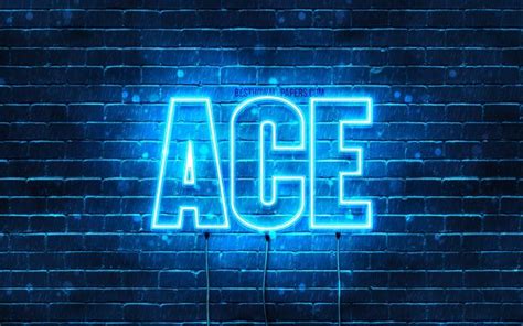 Download Wallpapers Ace 4k Wallpapers With Names Horizontal Text