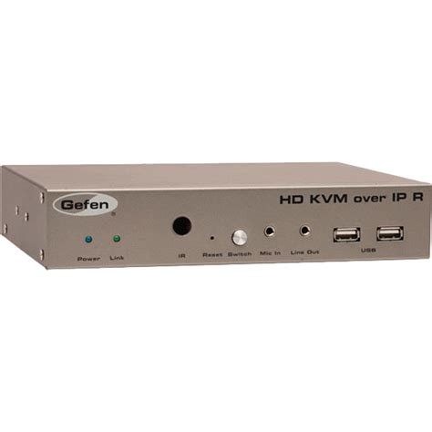 Gefen Hd Kvm Over Ip Receiver Hdmi Ext Hdkvm Lan Rx B H Photo