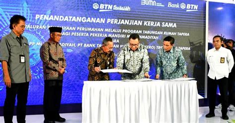 Kolaborasi BP Tapera Dan BTN Permudah Warga Muhammadiyah Miliki Rumah