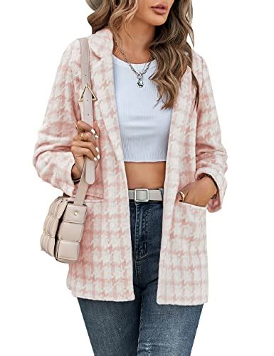 The Best Pink Plaid Blazer For Women A Stylish And Sophisticated Look