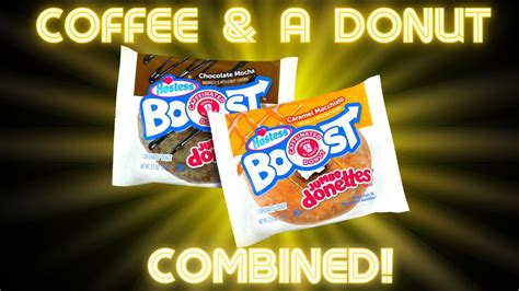 NEW Hostess Boost Jumbo Donettes Review YouTube