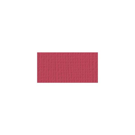 American Crafts Textured Cardstock 12x12 Crimson