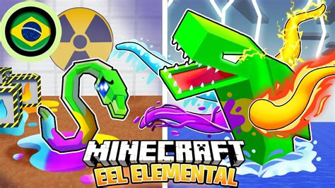 Sobrevivi A 100 DIAS Como Um EEL ELEMENTAL No Minecraft HARDCORE YouTube