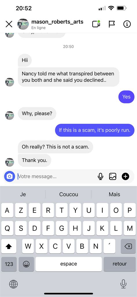 Weird Instagram Artist Scam Story In Comments Rscams