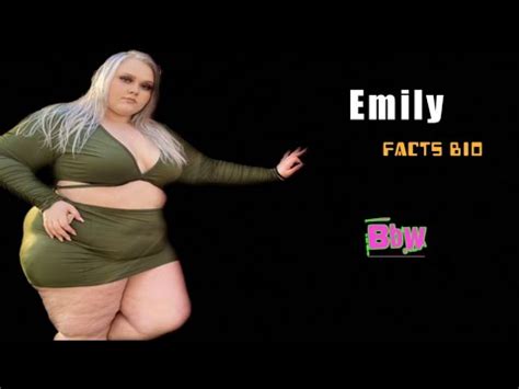 Emily Biography Facts Thick Curvy Plus Size Bbw Model From Michigan