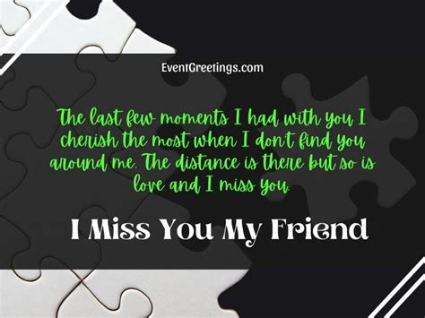 25 Miss You Messages And Quotes For Friend – Events Greetings