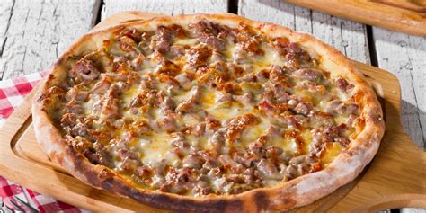 Recette Pizza La Viande Hach E Et Pommes De Terre Facile Mes