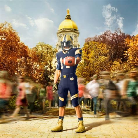 Notre Dame Unveils 2014 Shamrock Series Uniforms Sportslogos Net News