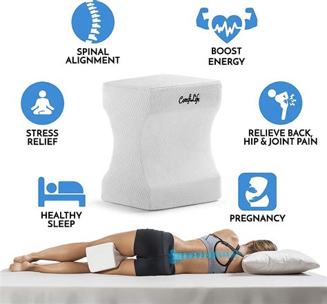 Buy ComfiLife Orthopedic Knee Pillow And Leg Pillow For Sleeping 100