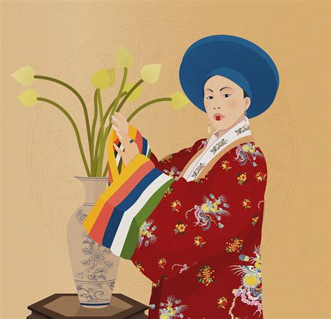 Nhat Binh The Costumes Of Nguyen Dynasty Historical Behance