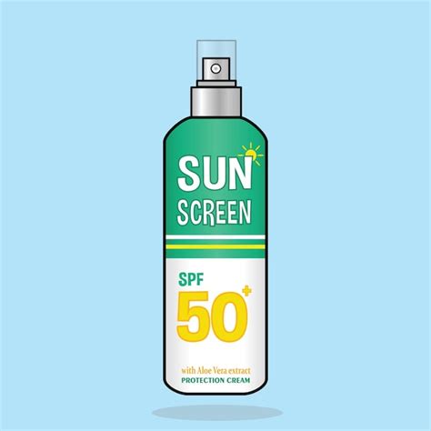 Premium Vector Sunscreen Vector Suncrean Lotion Uv Protecting Sunscreen