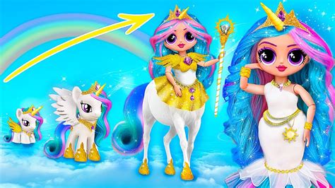 My Little Pony Celestia Büyüyor LOL OMG için 32 Kendin Yap Projesi