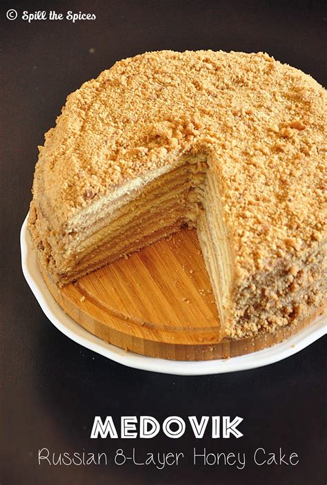 Medovik Russian Honey Cake Spill The Spices