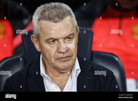 Coach Javier Aguirre Of Rcd Mallorca During The La Liga Match Between