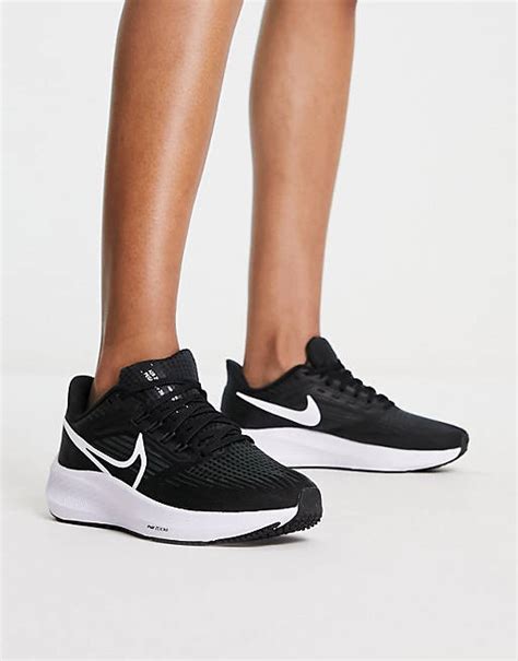 Nike Running Air Zoom Pegasus 39 sneakers in black | ASOS