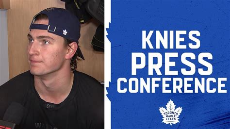 Matthew Knies | Practice | Toronto Maple Leafs