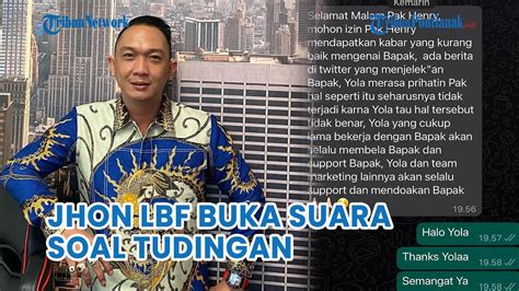 Jhon Lbf Buka Suara Soal Tudingan Mantan Karyawan Sering Potong Gaji