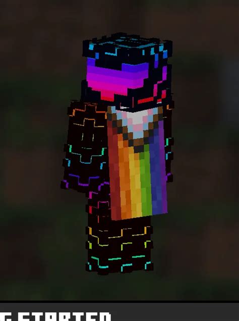 Rainbow Progress Pride Cape Lgbtq Minecraft Fan Art 45108256 Fanpop