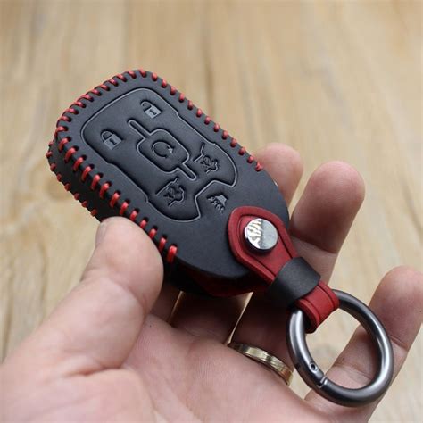 Leather Gmc Key Fob Cover Etsy