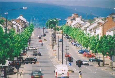 The widest street in Northern Ireland in Cookstown, Co. Tyrone ...