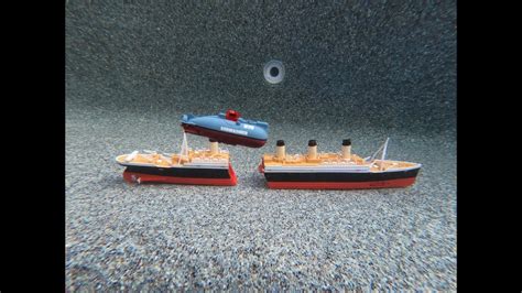 Titanic Submersible Model Sinking