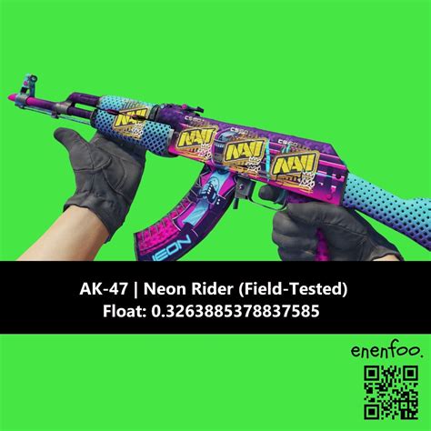 Ak 47 Neon Rider Field Tested Ft Ak47 Cs2 Skins Knife Items Csgo