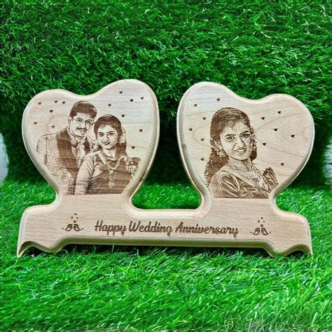 Personalized Wedding Anniversary Wooden Plaque The Precious Gifts