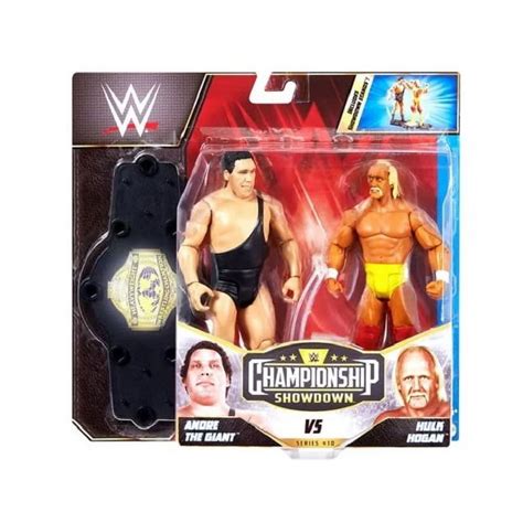 Wwe Hulk Hogan Vs Andre The Giant Championship Showdown 2 Pack Action