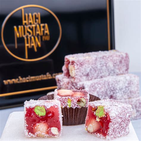 Narlı Fındıklı Antep Fıstıklı Lokum Büyük Paket 630g Hacı Mustafa Han