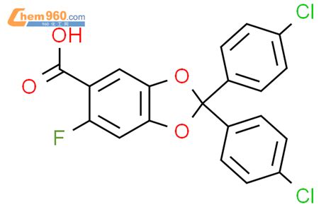 656805 87 7 1 3 Benzodioxole 5 Carboxylic Acid 2 2 Bis 4 Chlorophenyl