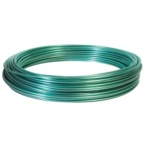 The Hillman Group 100 Ft Plastic Coated Galvanized Wire 122100 The