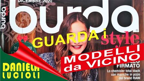 BURDA STYLE Dicembre 2020 NATALE MODELLI DA VICINO CARTAMODELLI UOMO