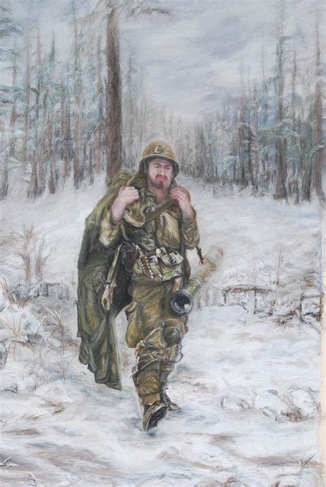 Wwii 82nd Airborne Paratrooper Painting By Phyllis Barrett Fine Art