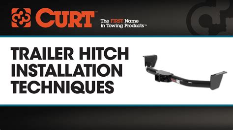 Curt Rear Trailer Hitch 5000 Lb Capacity Drilless Installs As Low