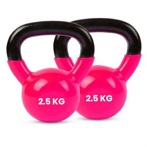 Grip Vinyl Coated Cast Iron Colored Kettlebell At Best Price In Noida