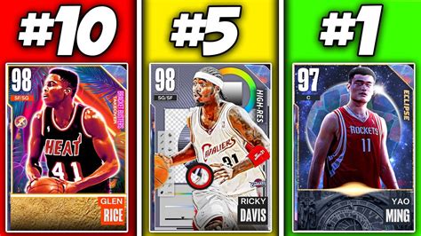 RANKING THE TOP 10 GALAXY OPAL CARDS IN NBA 2K23 MYTEAM YouTube