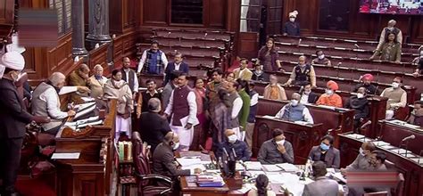 Rajya Sabha Adjourned For Day Lok Sabha Till Pm Amid Govt Opposition