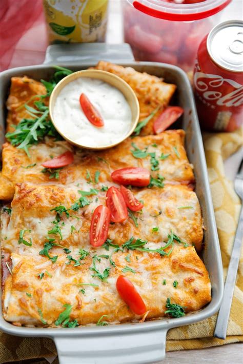 Enchiladas Met Kippendijen Kookmutsjes