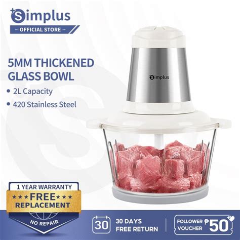 Simplus Blenders Grinders Food Processor Household Multifunctional