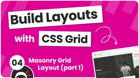 Build Layouts With CSS Grid 4 Masonry Style Layout Part 1 YouTube