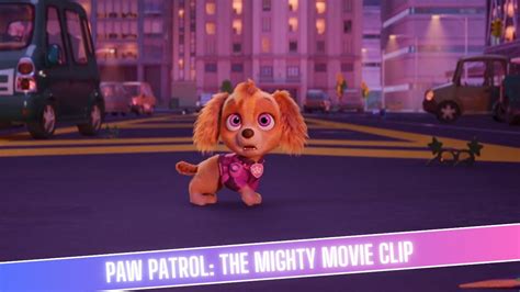 Paw Patrol The Mighty Movie Ryder Saves Skye From The Meteor Youtube