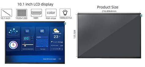 Factory Oem Odm Inch Tft Lcd Display Mipi High