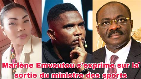 Marl Ne Emvoutou Sur La Sortie Du Ministre Des Sports Contre Samuel Eto