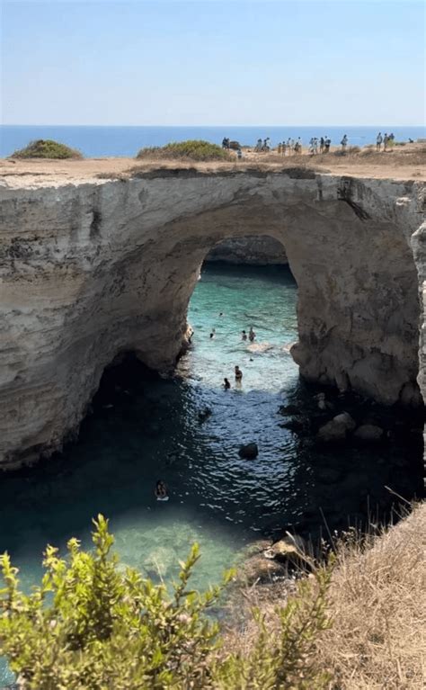 Salento Da Scoprire I Faraglioni Di Santandrea Lecc