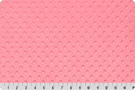 Minky Cuddle® Dimple Bubblegum From Shannon Fabrics Etsy