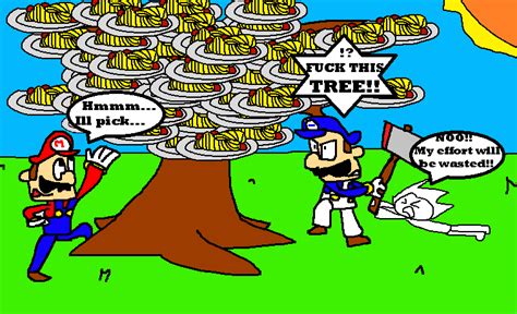 Super Mario Glitchy 4 A Spaghetti Tree By Flowerbruh On Deviantart