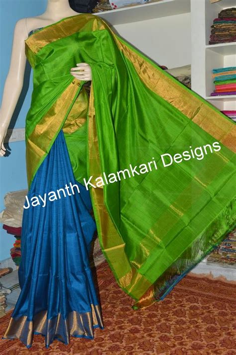 KALAMKARI - JAYANTH KALAMKARI DESIGNS: Uppada pattu sarees